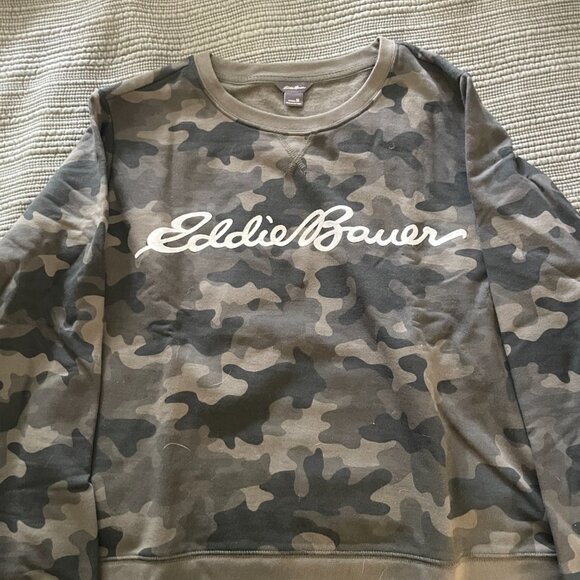 Eddie Bauer Logo Crewneck Sweater - Picture 2 of 2